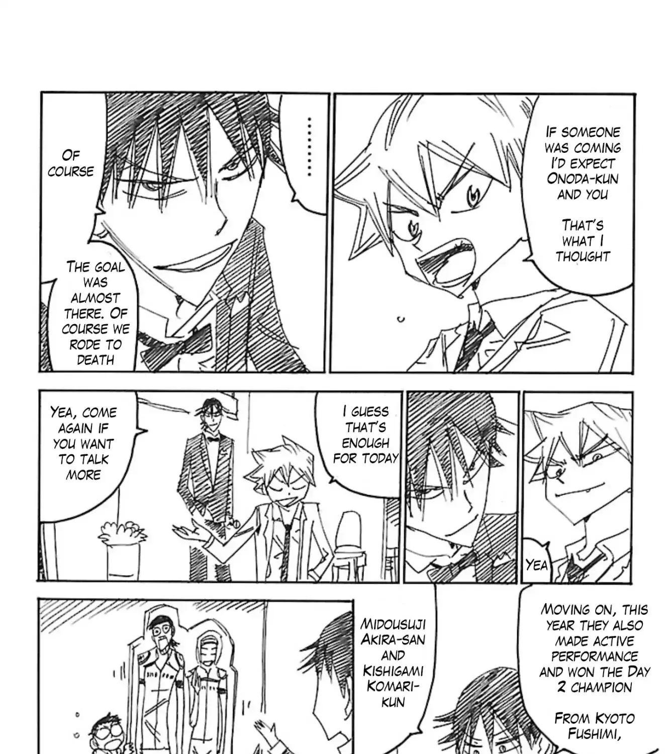 Yowamushi Pedal Zinmanga X Chapter 54.5 Page 37