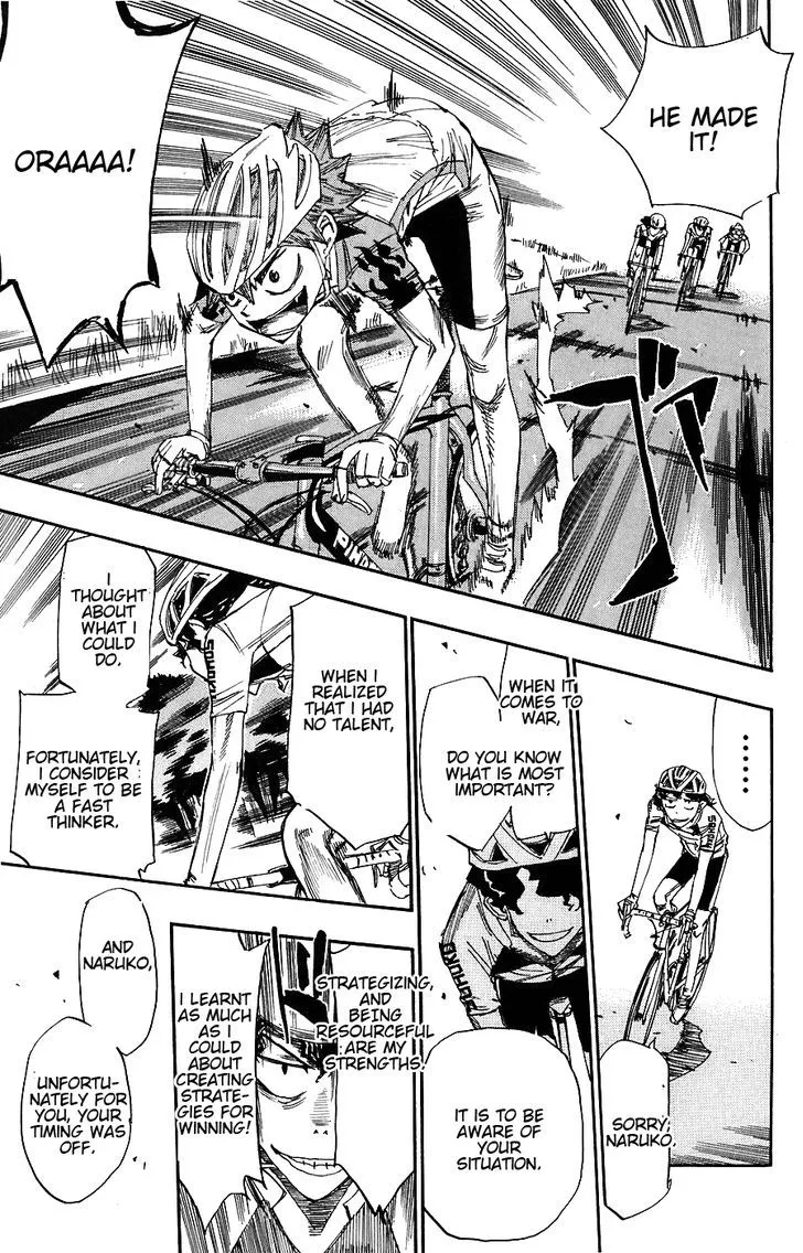 Yowamushi Pedal Zinmanga X Chapter 50 Page 16