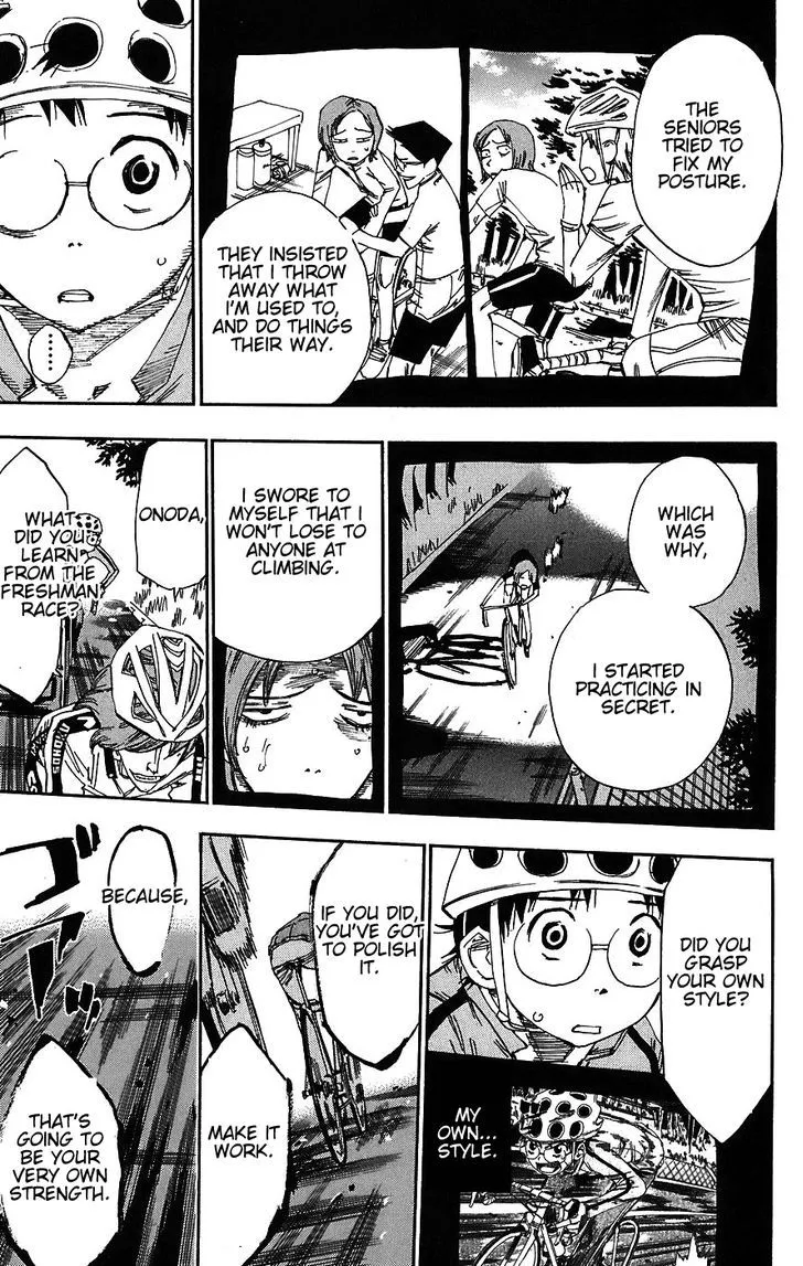 Yowamushi Pedal Zinmanga X Chapter 37 Page 16