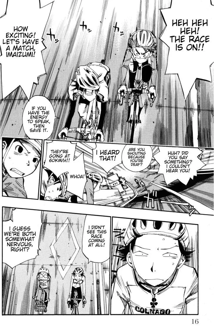 Yowamushi Pedal Zinmanga X Chapter 17 Page 14