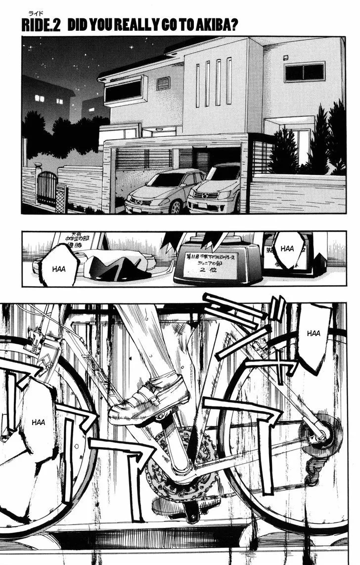 Yowamushi Pedal Zinmanga X Chapter 2 Page 1