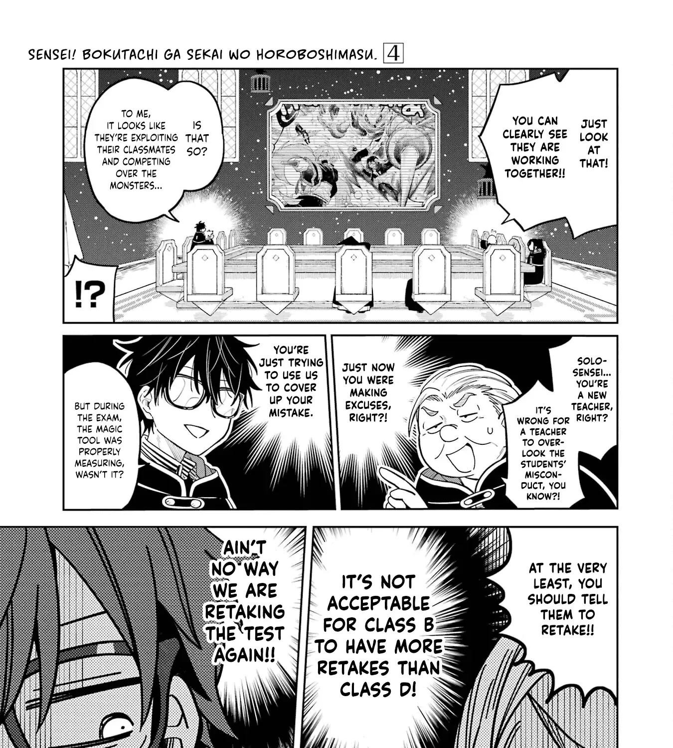 Sensei! Bokutachi Ga Sekai Wo Horoboshimasu. Zinmanga X Chapter 24 Page 41