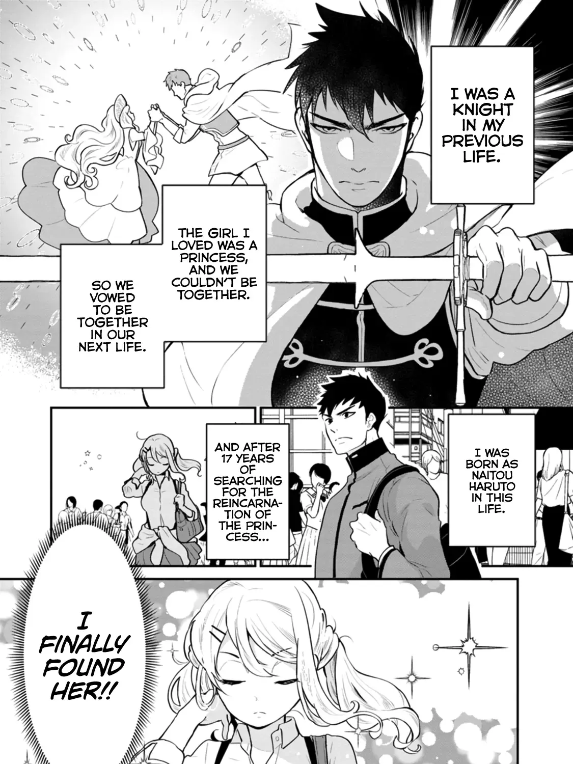 Zense de Aishita Hime ga Tensei Shitara Oji-san deshita Zinmanga X Chapter 1 Page 9