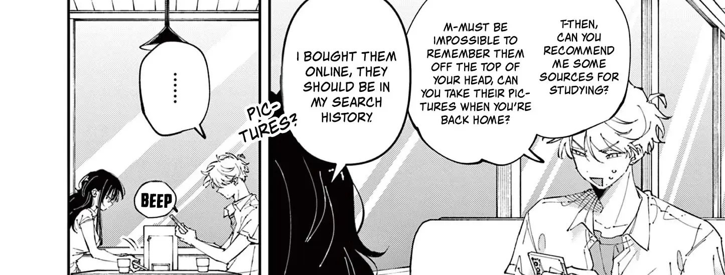 The Person Sitting Next To Me Looking At Me With Perverted Eyes Zinmanga X Chapter 41 Page 4