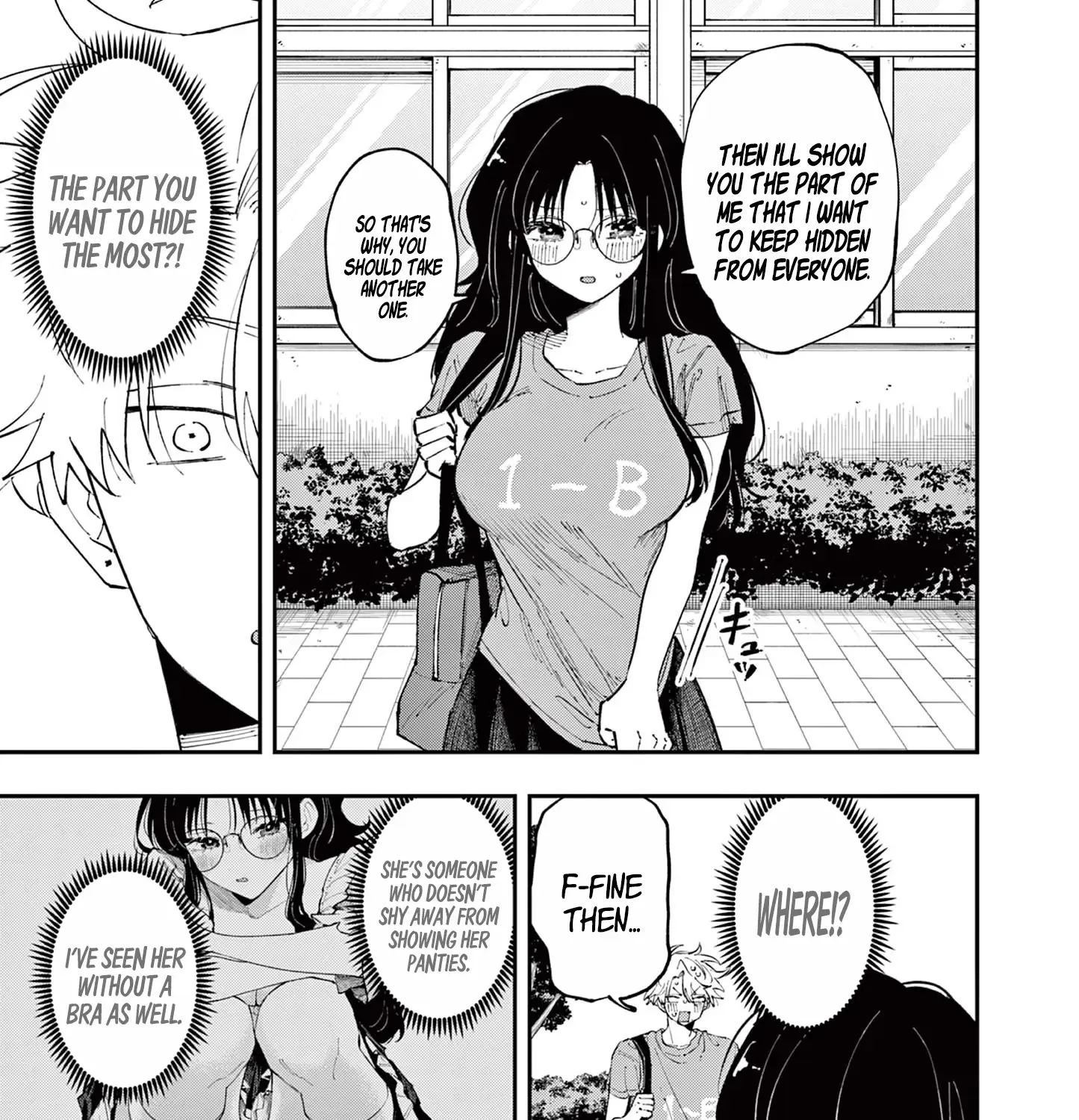 The Person Sitting Next To Me Looking At Me With Perverted Eyes Zinmanga X Chapter 33 Page 9