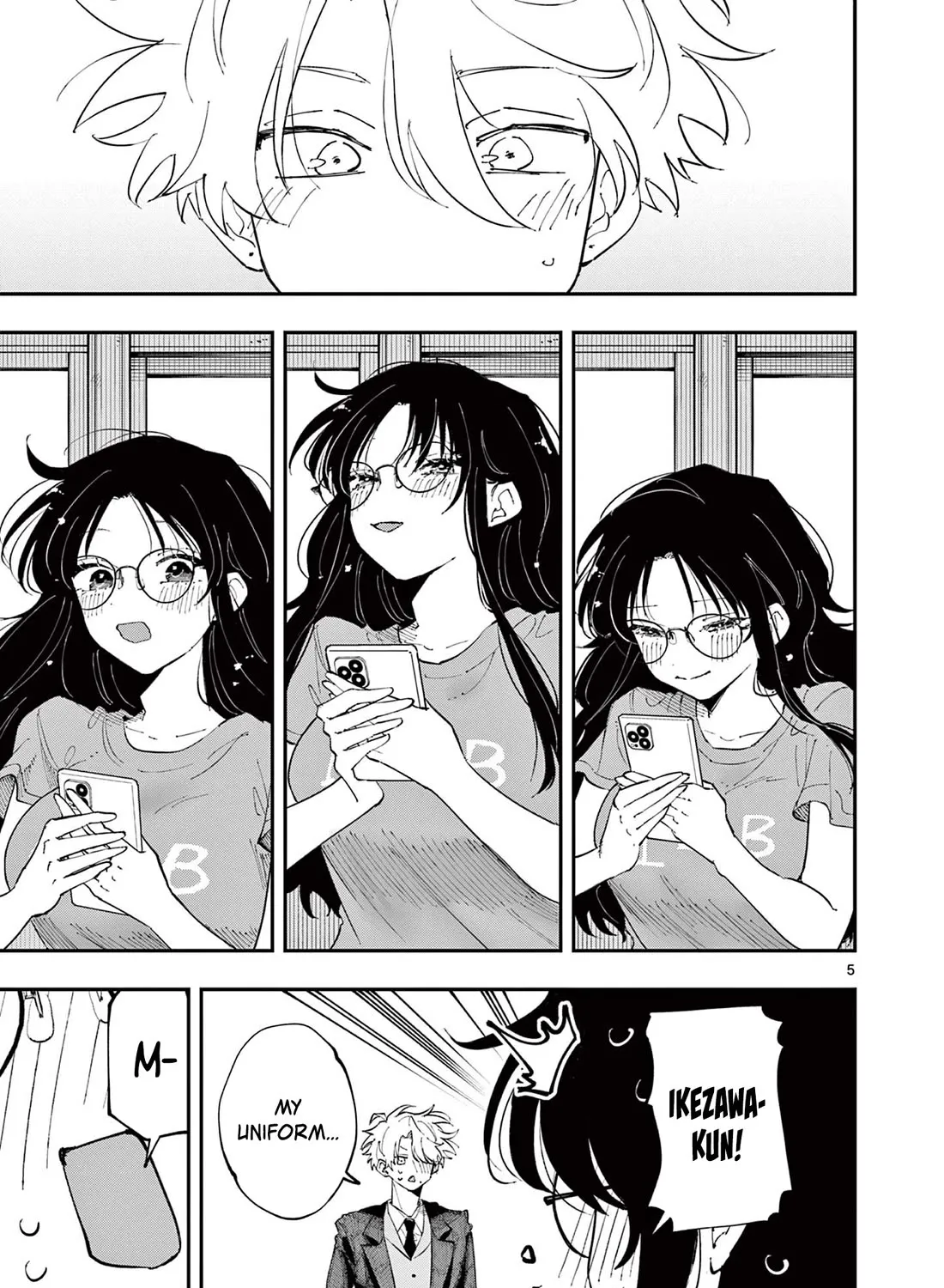 The Person Sitting Next To Me Looking At Me With Perverted Eyes Zinmanga X Chapter 32 Page 9