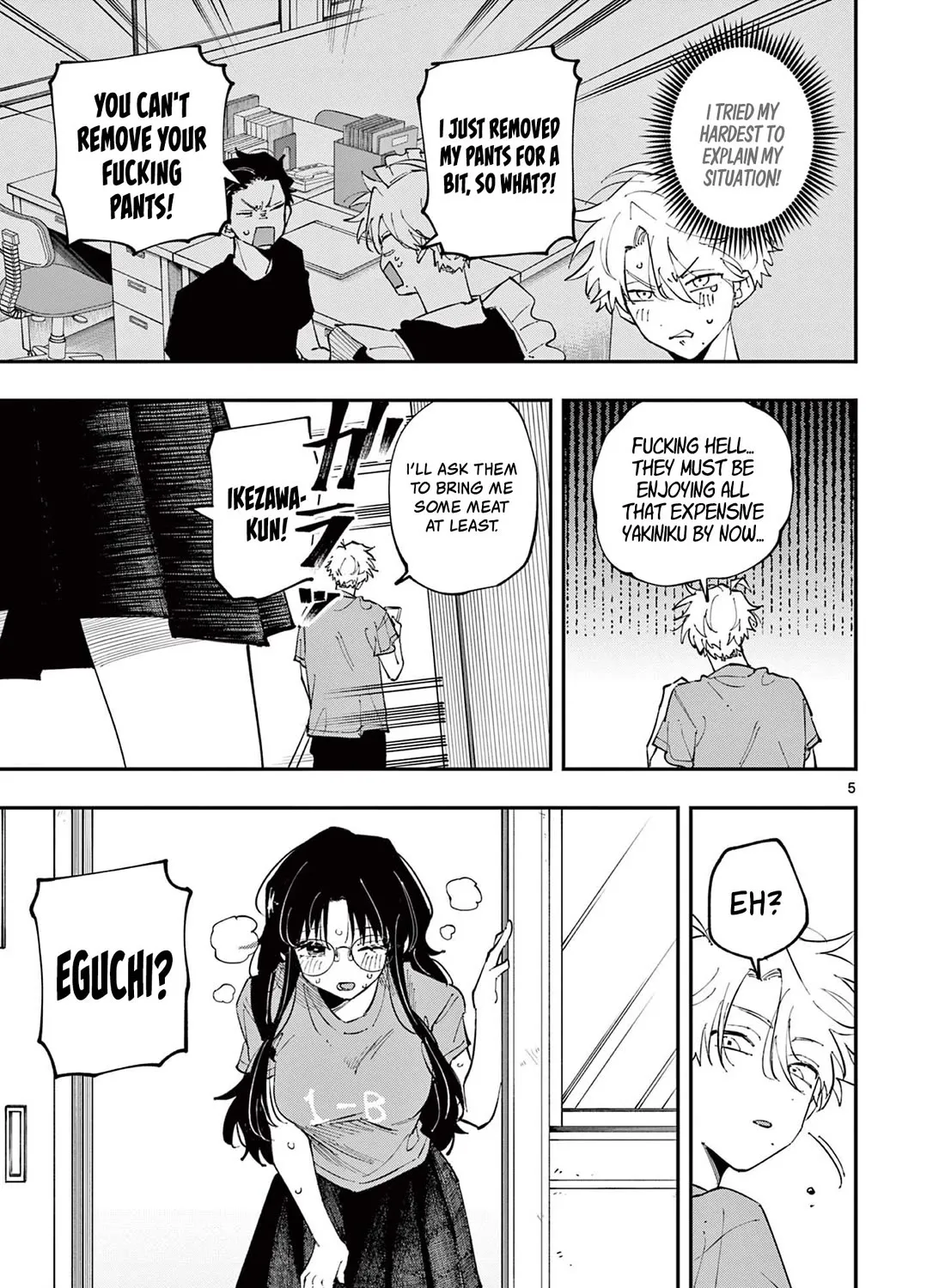 The Person Sitting Next To Me Looking At Me With Perverted Eyes Zinmanga X Chapter 30 Page 9
