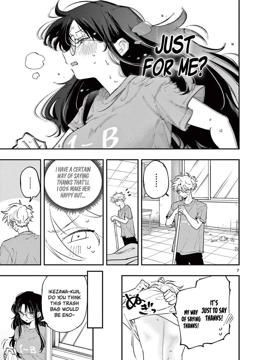 The Person Sitting Next To Me Looking At Me With Perverted Eyes Zinmanga X Chapter 30 Page 13