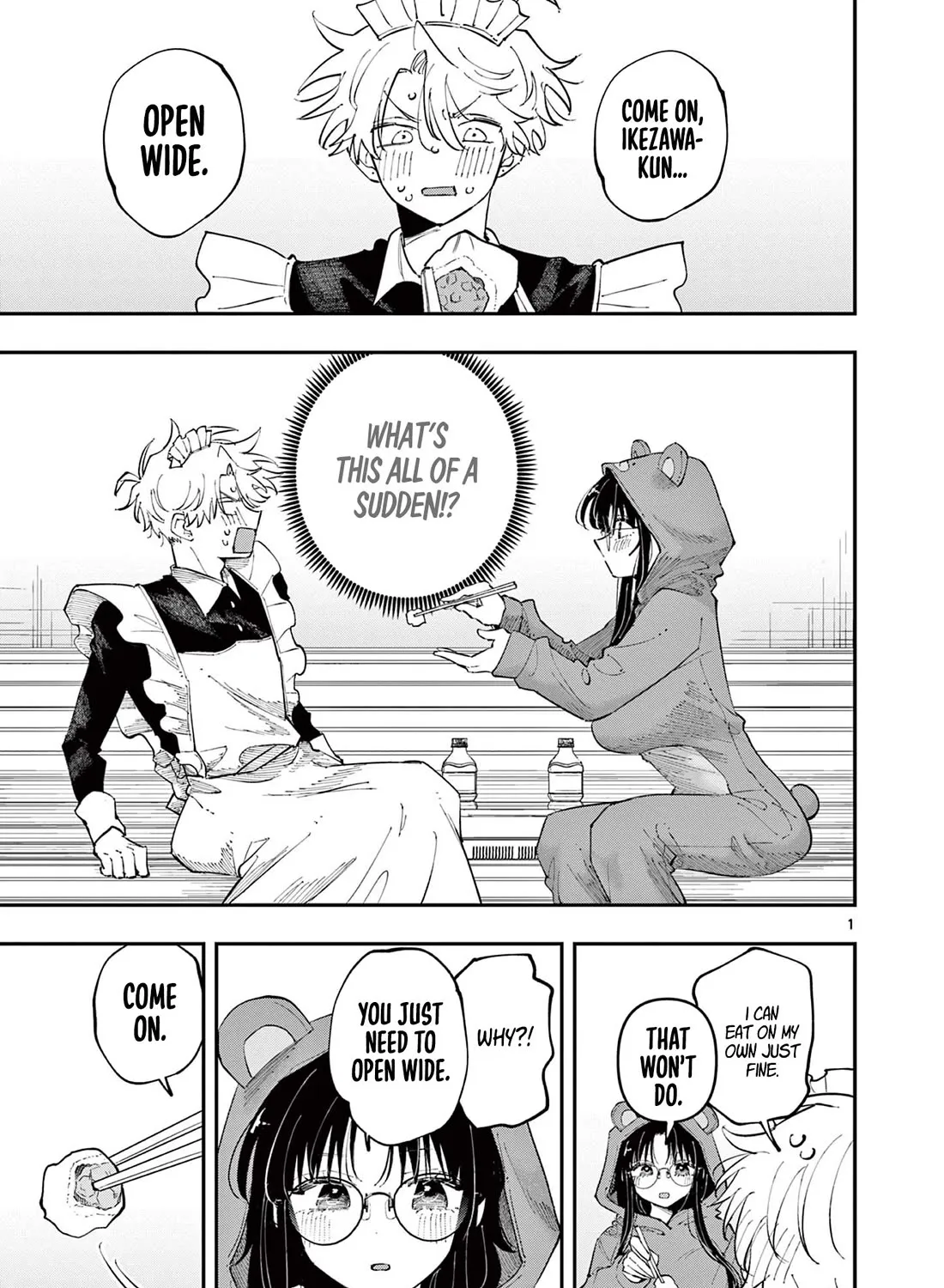 The Person Sitting Next To Me Looking At Me With Perverted Eyes Zinmanga X Chapter 28 Page 1