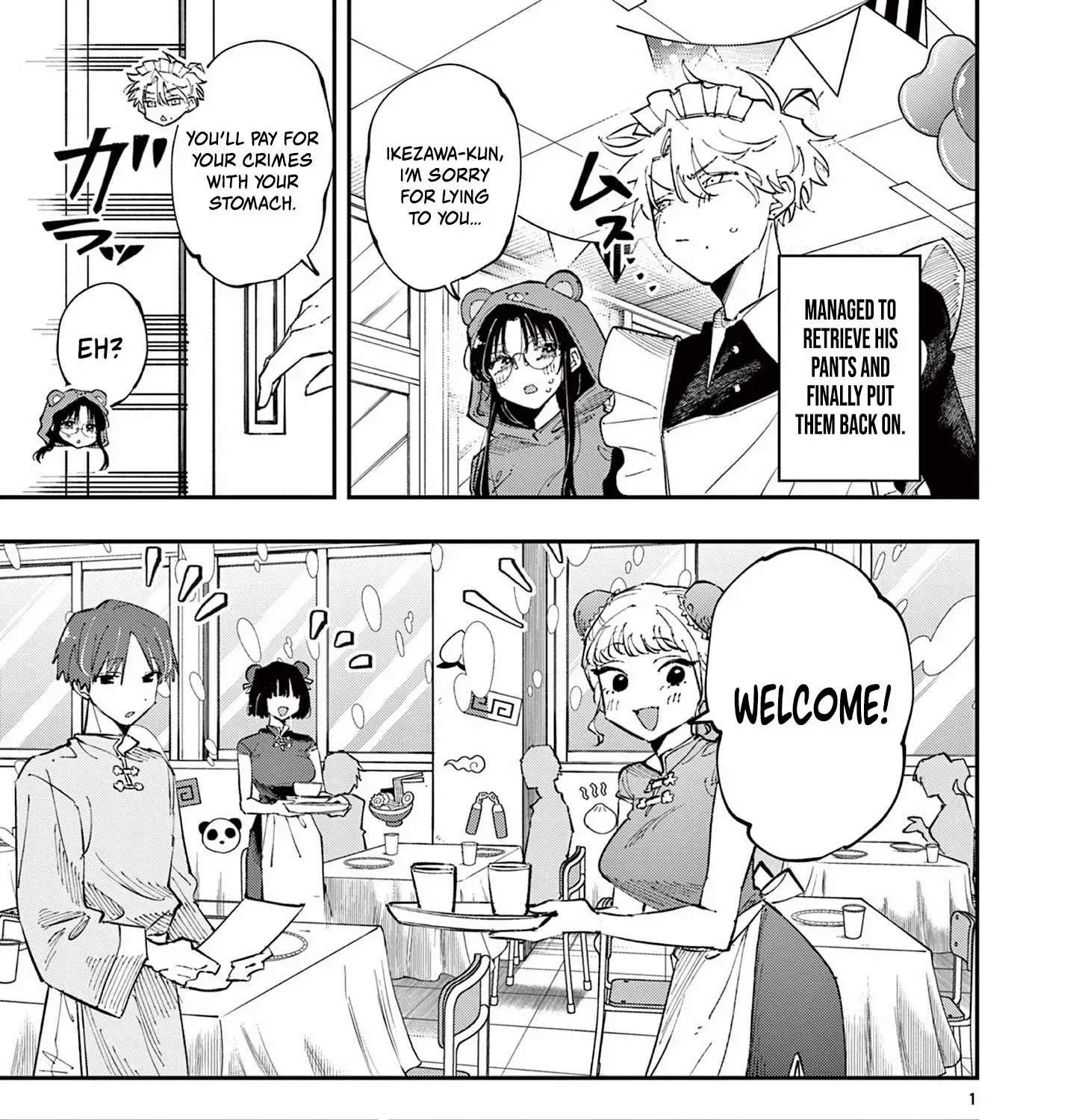 The Person Sitting Next To Me Looking At Me With Perverted Eyes Zinmanga X Chapter 27 Page 1