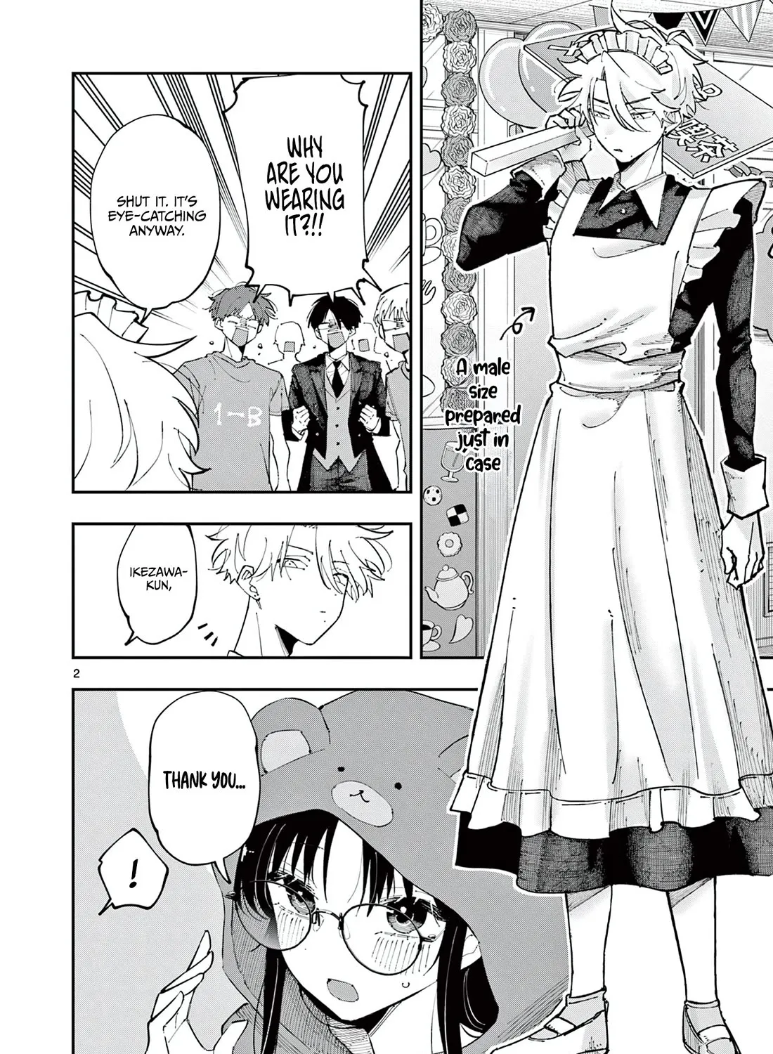 The Person Sitting Next To Me Looking At Me With Perverted Eyes Zinmanga X Chapter 22 Page 3
