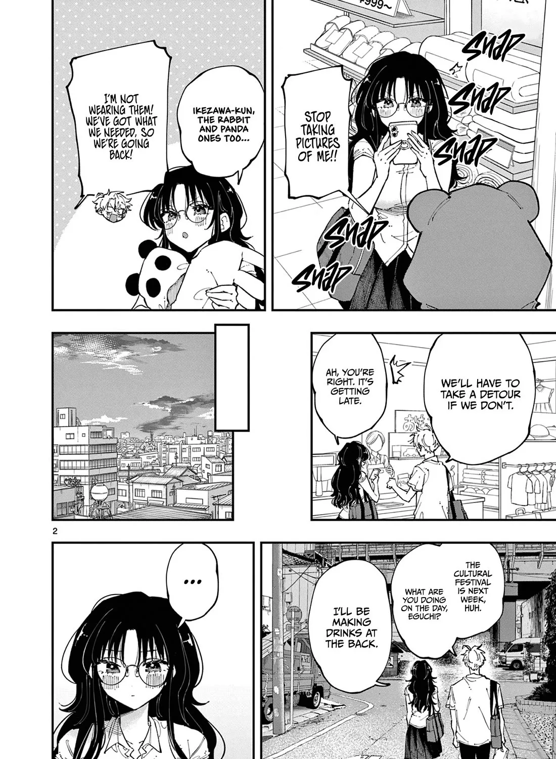 The Person Sitting Next To Me Looking At Me With Perverted Eyes Zinmanga X Chapter 21 Page 3