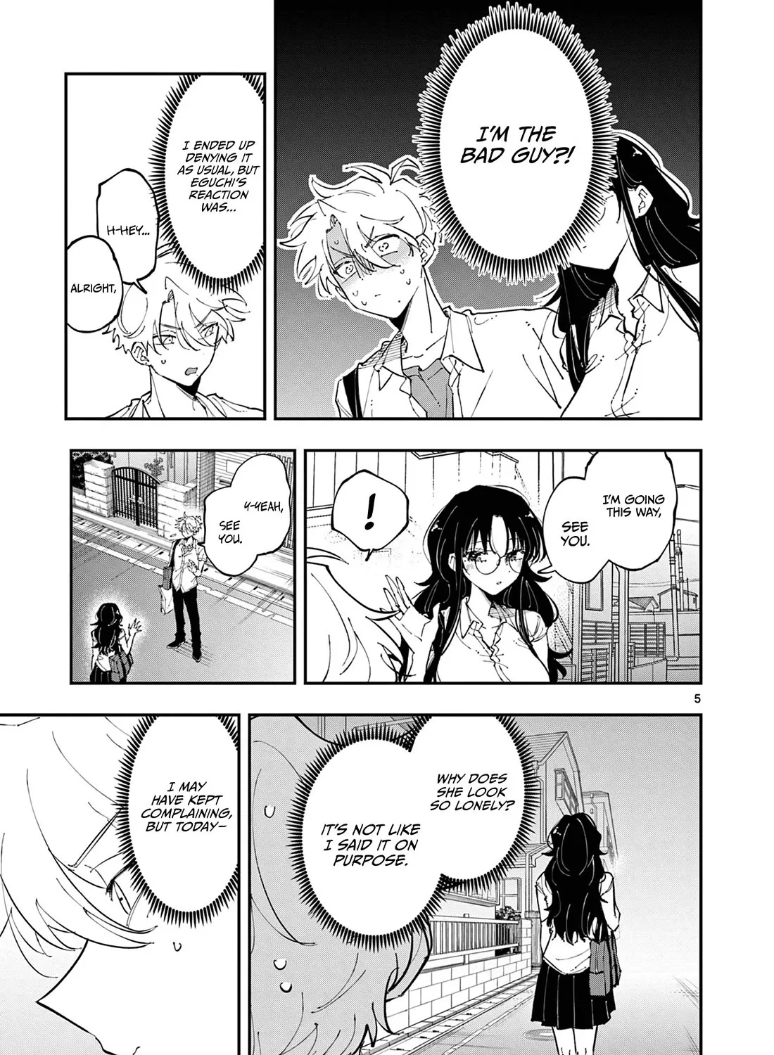 The Person Sitting Next To Me Looking At Me With Perverted Eyes Zinmanga X Chapter 21 Page 9