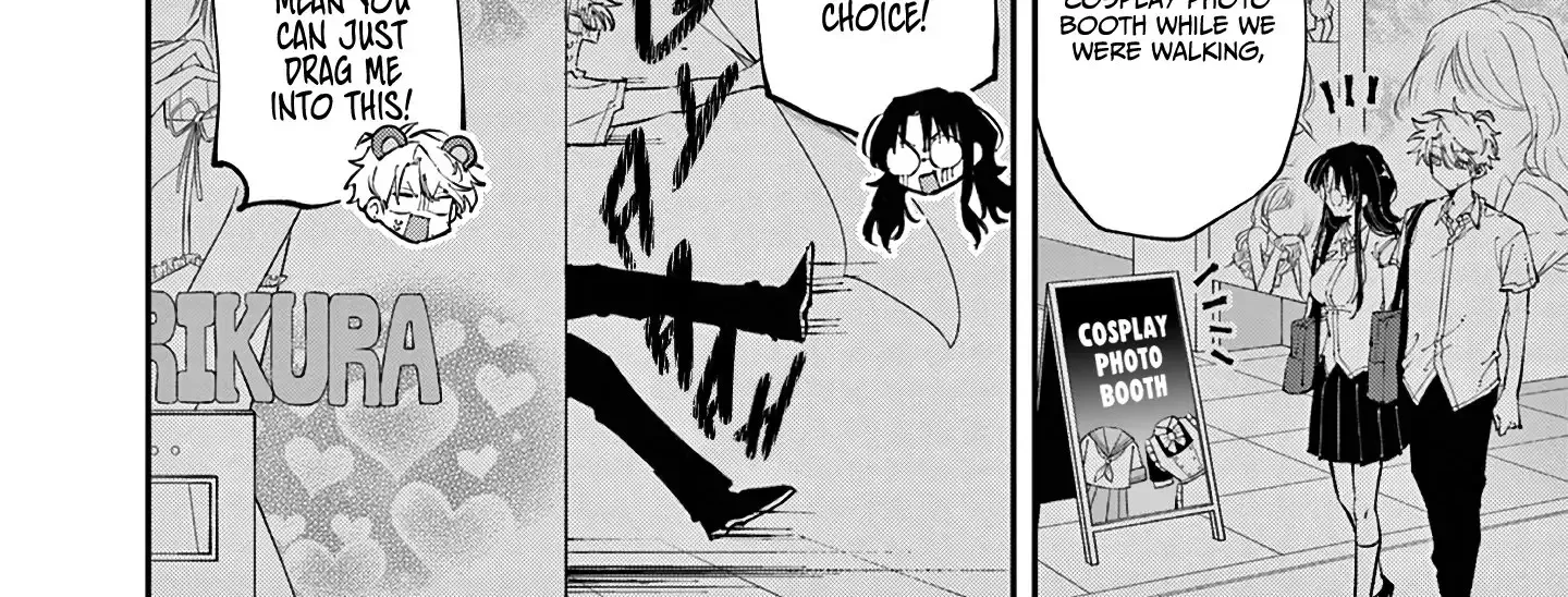 The Person Sitting Next To Me Looking At Me With Perverted Eyes Zinmanga X Chapter 20 Page 4