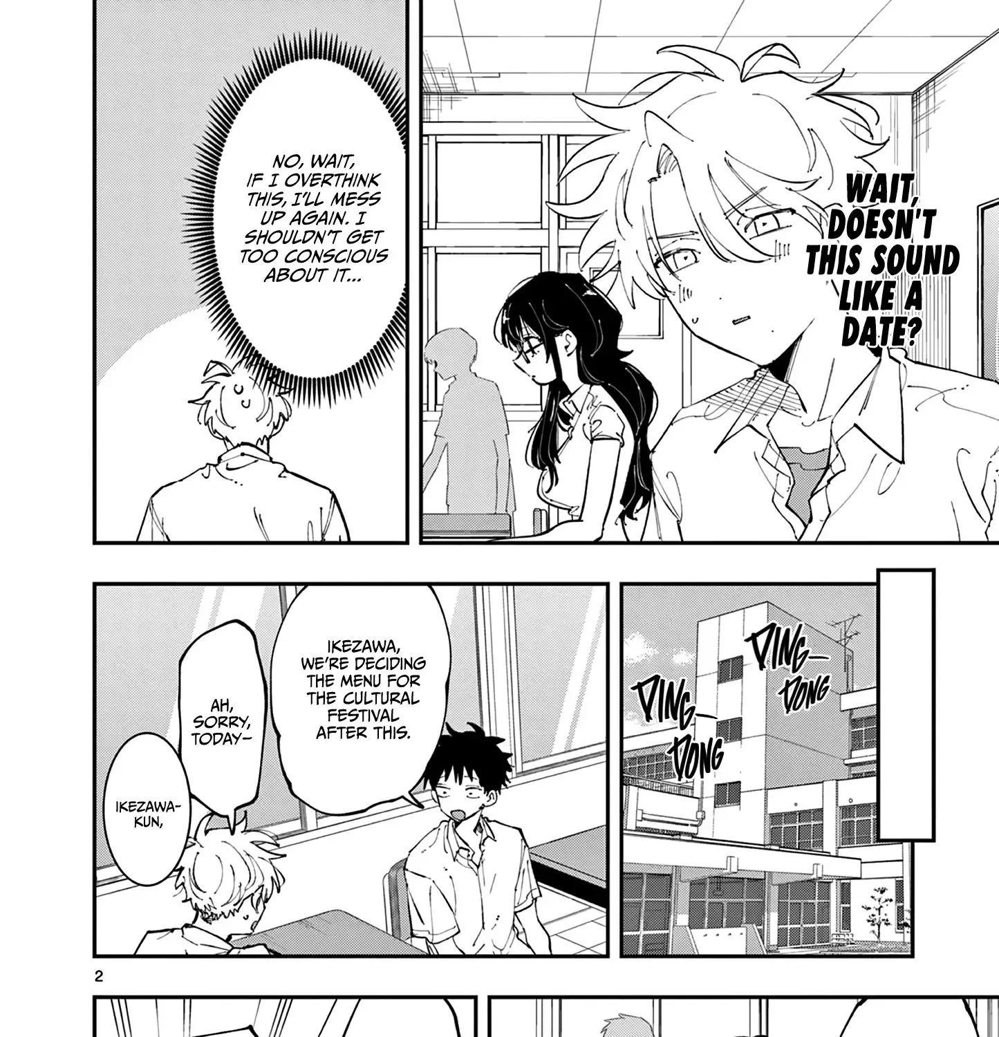 The Person Sitting Next To Me Looking At Me With Perverted Eyes Zinmanga X Chapter 19 Page 3