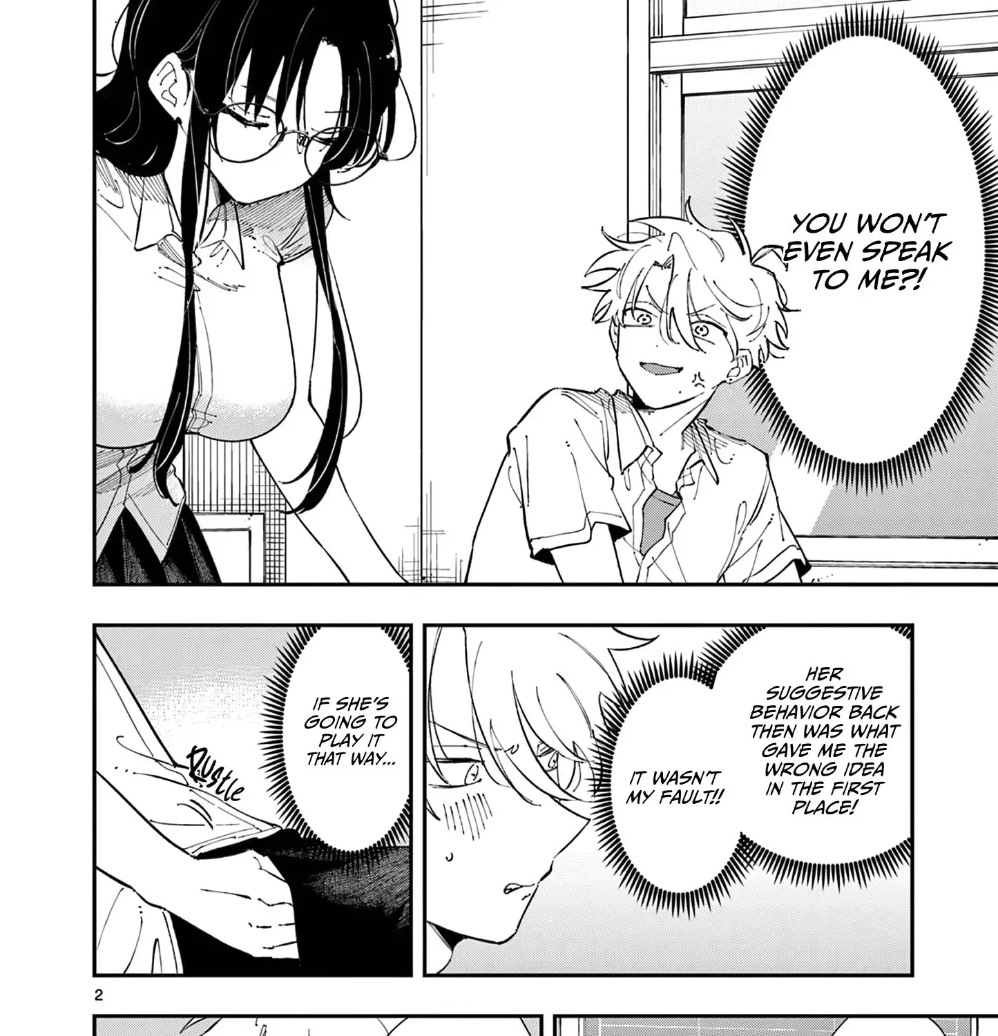 The Person Sitting Next To Me Looking At Me With Perverted Eyes Zinmanga X Chapter 18 Page 3