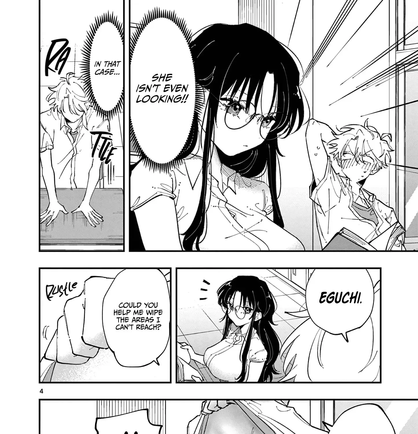 The Person Sitting Next To Me Looking At Me With Perverted Eyes Zinmanga X Chapter 18 Page 7