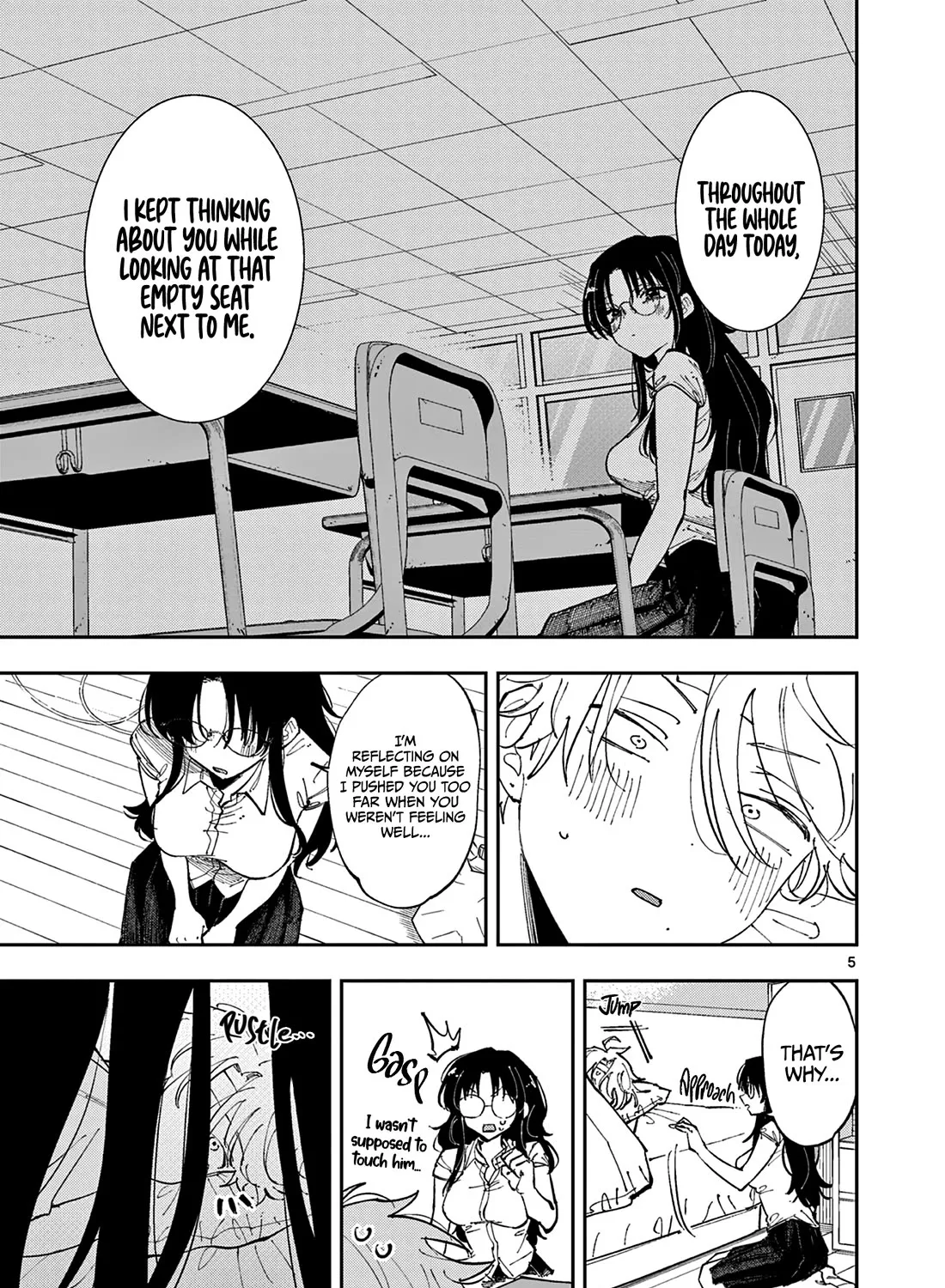 The Person Sitting Next To Me Looking At Me With Perverted Eyes Zinmanga X Chapter 12 Page 9