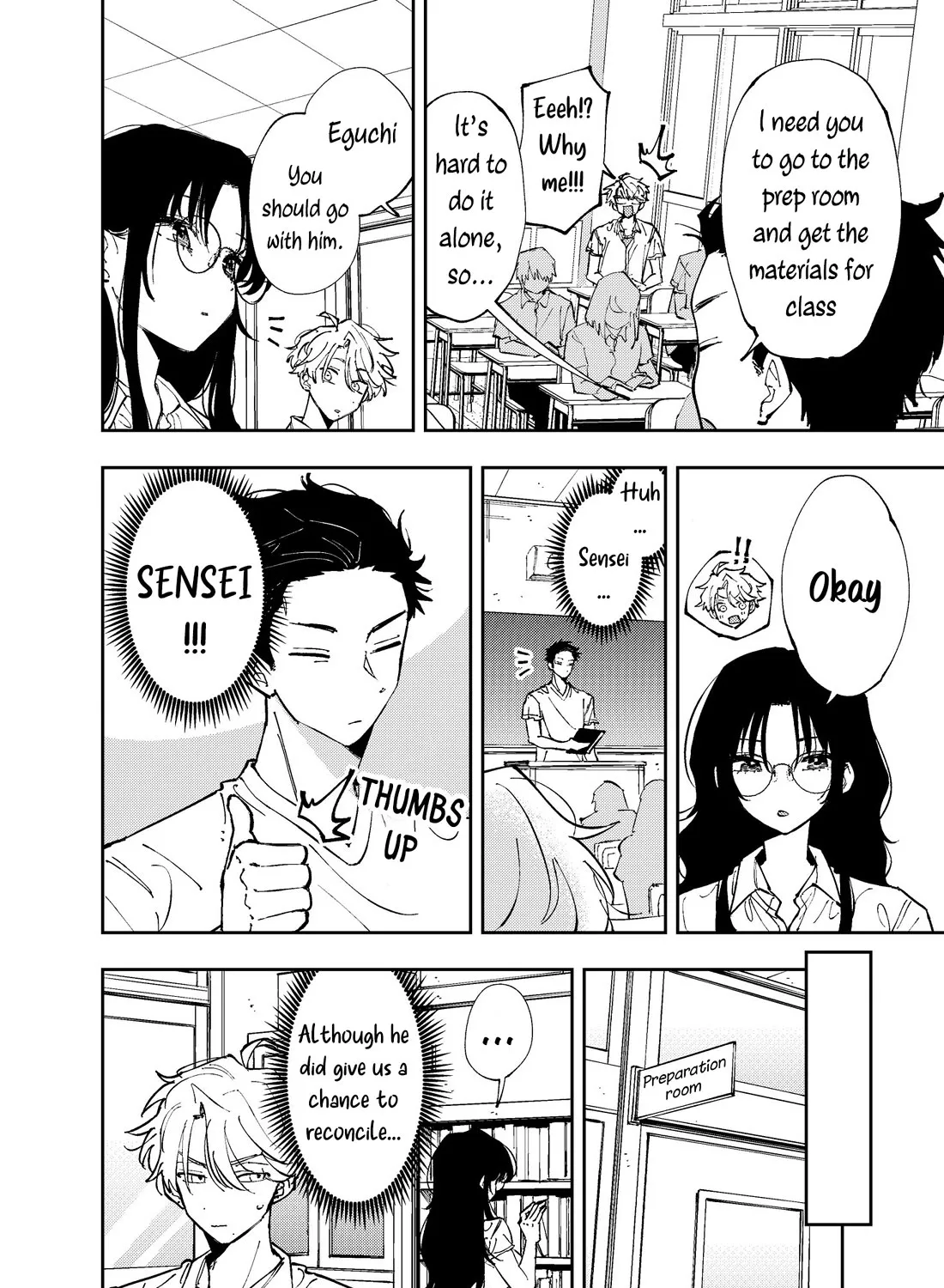 The Person Sitting Next To Me Looking At Me With Perverted Eyes Zinmanga X Chapter 9 Page 3