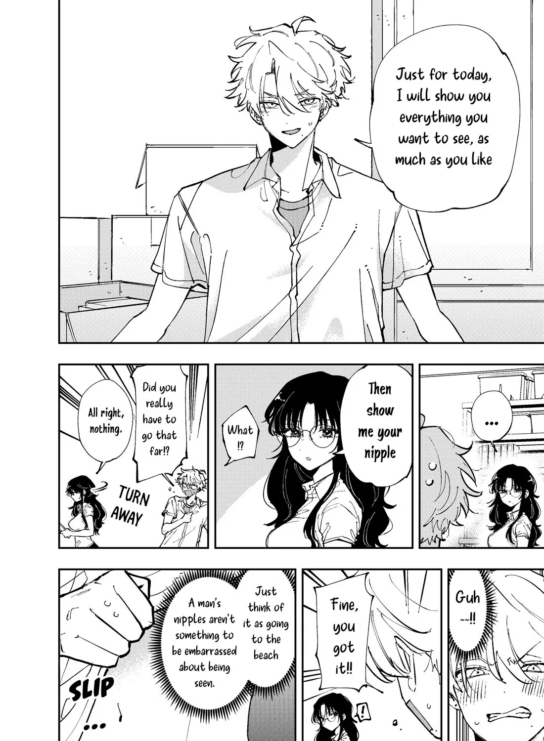 The Person Sitting Next To Me Looking At Me With Perverted Eyes Zinmanga X Chapter 9 Page 7
