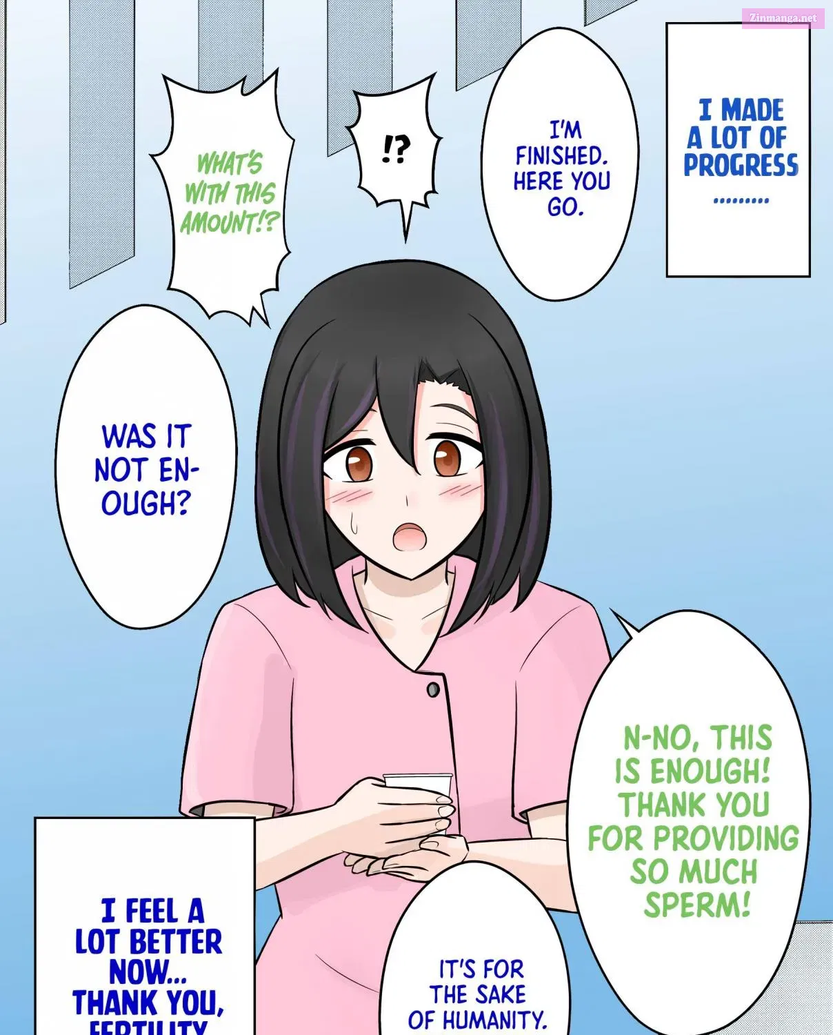 A Parallel World With A 1:39 Male To Female Ratio Is Unexpectedly Normal~〈Fan Colored〉 Zinmanga X Chapter 24 Page 1