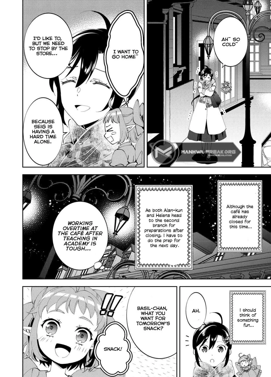 Isekai de Café o Kaiten Shimashita. Zinmanga X Chapter 91 Page 35