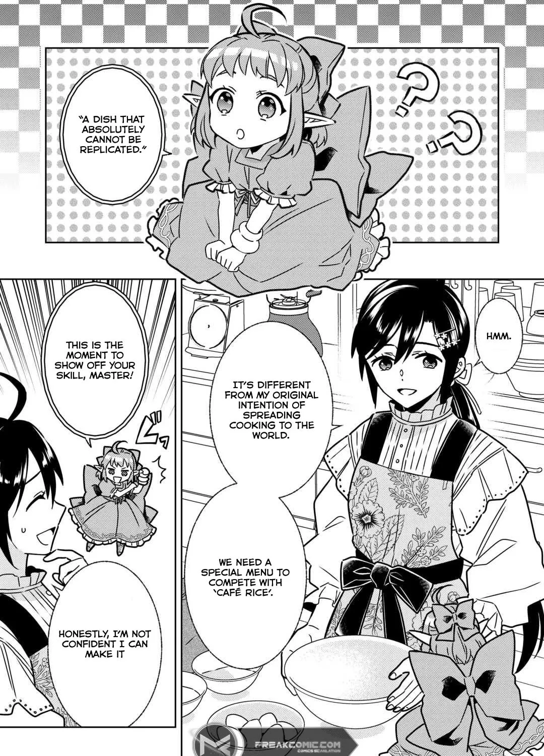 Isekai de Café o Kaiten Shimashita. Zinmanga X Chapter 85 Page 1