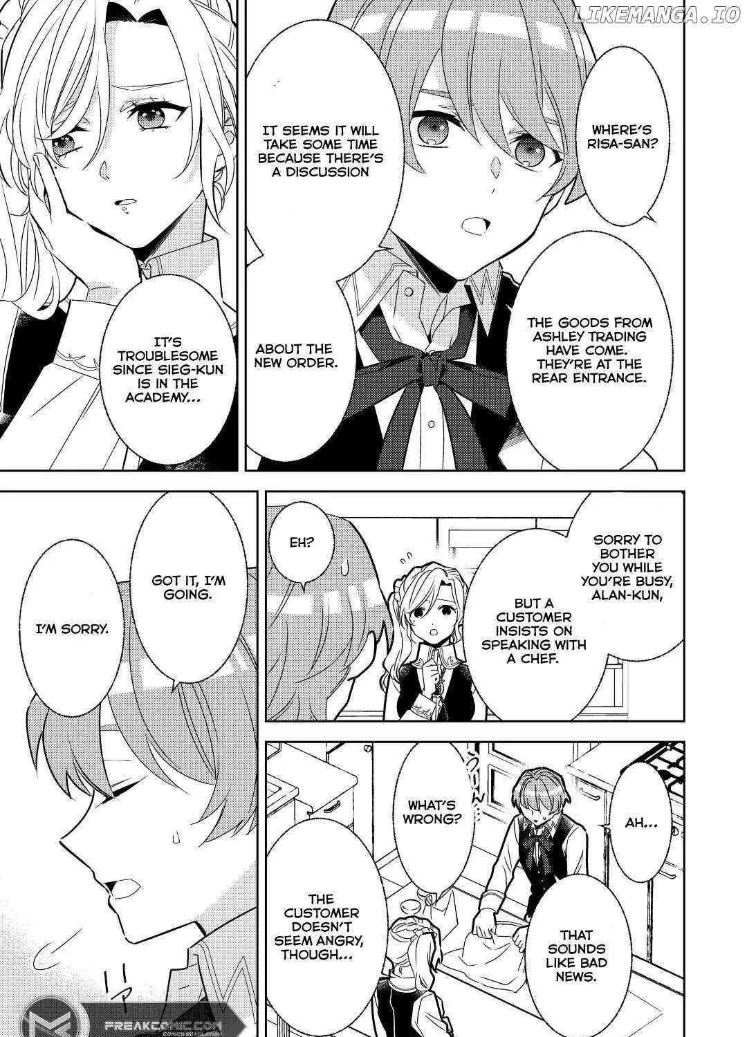 Isekai de Café o Kaiten Shimashita. Zinmanga X Chapter 83 Page 29