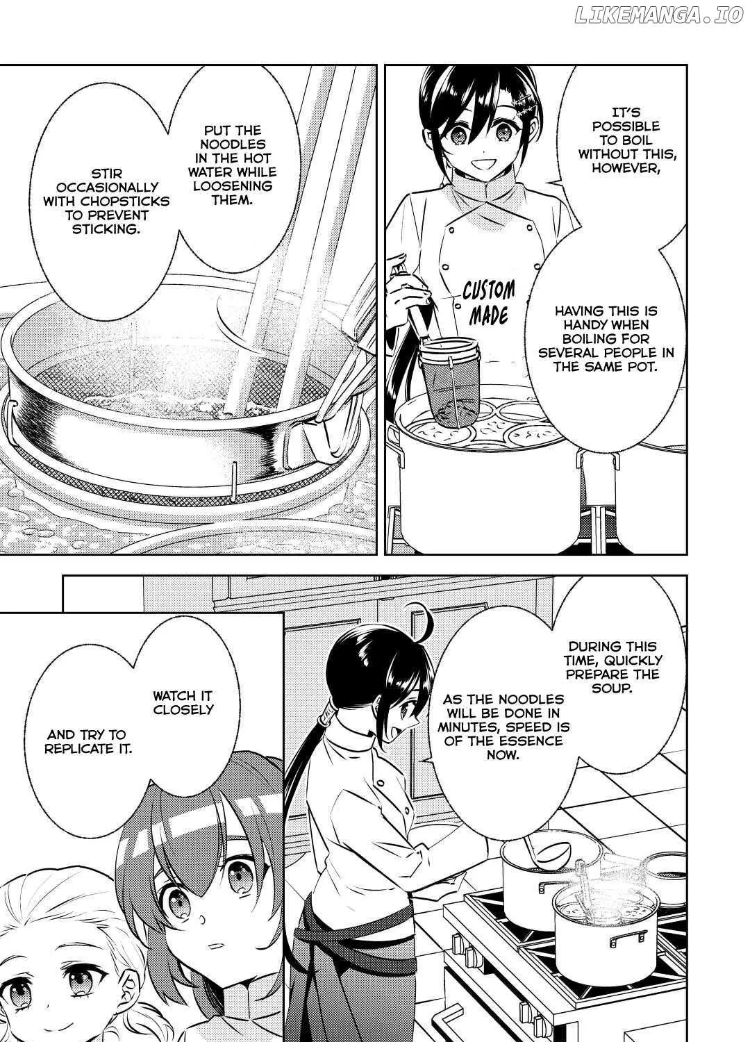 Isekai de Café o Kaiten Shimashita. Zinmanga X Chapter 81 Page 24
