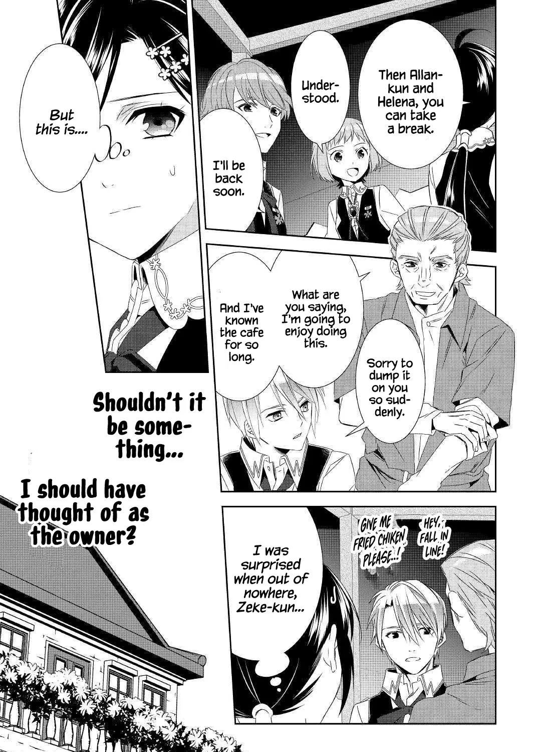 Isekai de Café o Kaiten Shimashita. Zinmanga X Chapter 53 Page 34