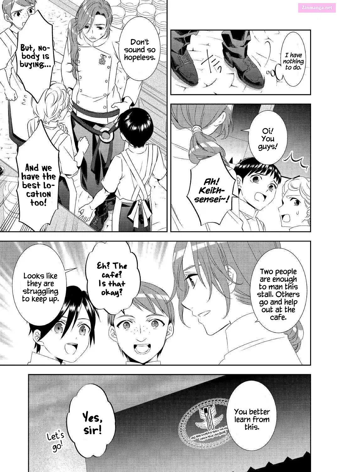 Isekai de Café o Kaiten Shimashita. Zinmanga X Chapter 52 Page 30