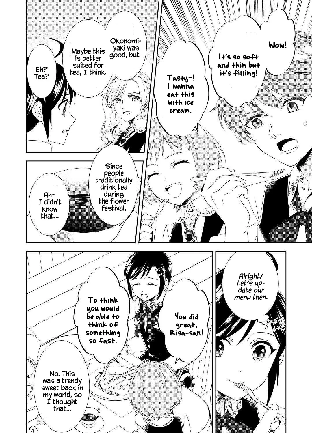 Isekai de Café o Kaiten Shimashita. Zinmanga X Chapter 51 Page 12