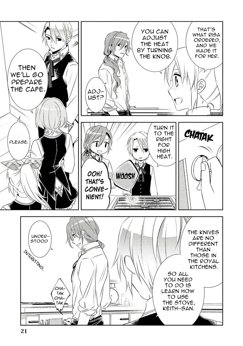 Isekai de Café o Kaiten Shimashita. Zinmanga X Chapter 29 Page 22