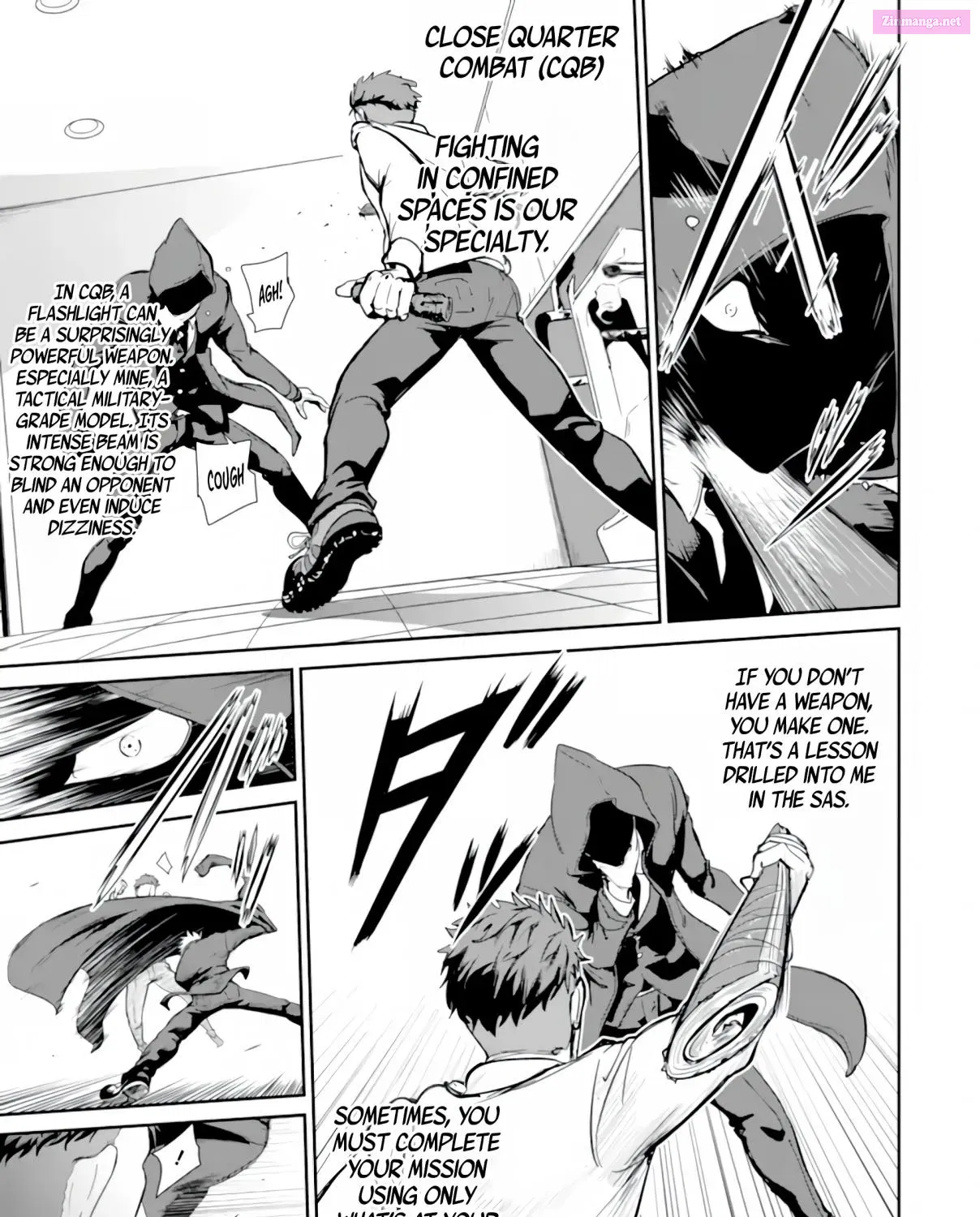 Meikyuu Kingdom: Damu Tokushu Butai SAS no Ossan no Isekai Dungeon Survival Manual Zinmanga X Chapter 1.1 Page 22