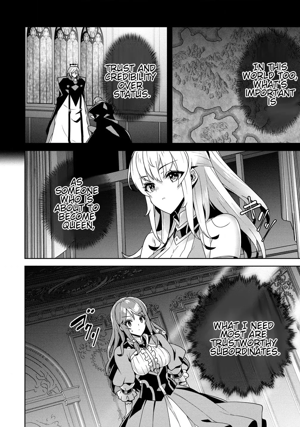 Iranai Akuyaku Reijou, Waga Kuni de Hikitorimasu wa Yuushuu na Go-reijoukata o Tsuihou da Nante Orokana Mane, Kuni o Horoboshimashite yo Zinmanga X Chapter 2.2 Page 6