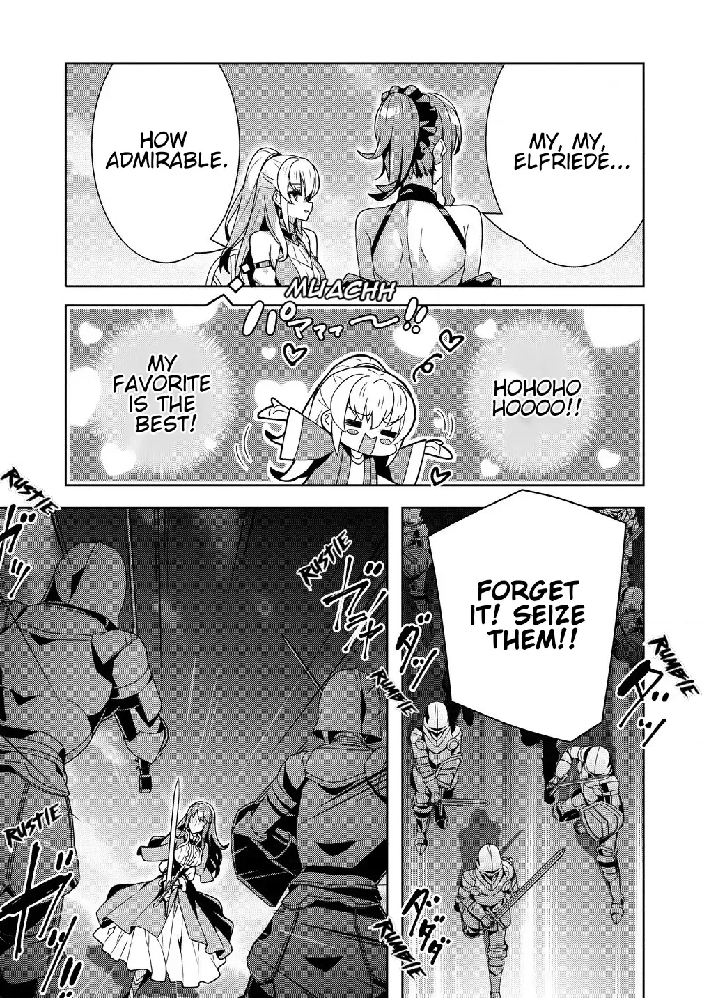 Iranai Akuyaku Reijou, Waga Kuni de Hikitorimasu wa Yuushuu na Go-reijoukata o Tsuihou da Nante Orokana Mane, Kuni o Horoboshimashite yo Zinmanga X Chapter 2.1 Page 7
