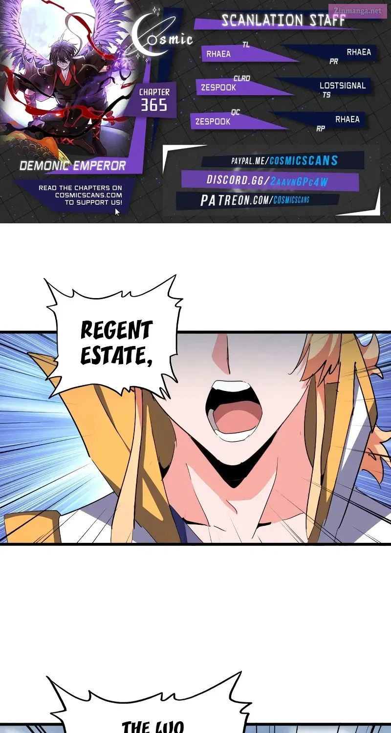 Demonic Emperor Zinmanga X Chapter 365 Page 1