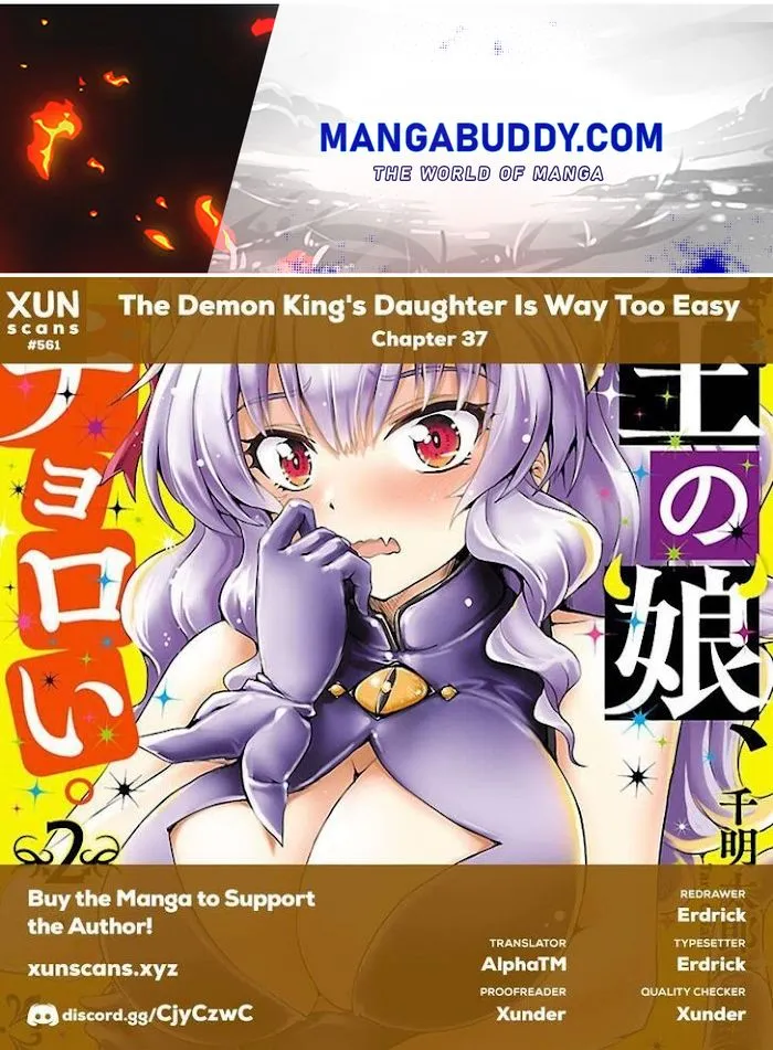 The Demon King's Daughter Is Way Too Easy Zinmanga X Chapter 37 Page 1