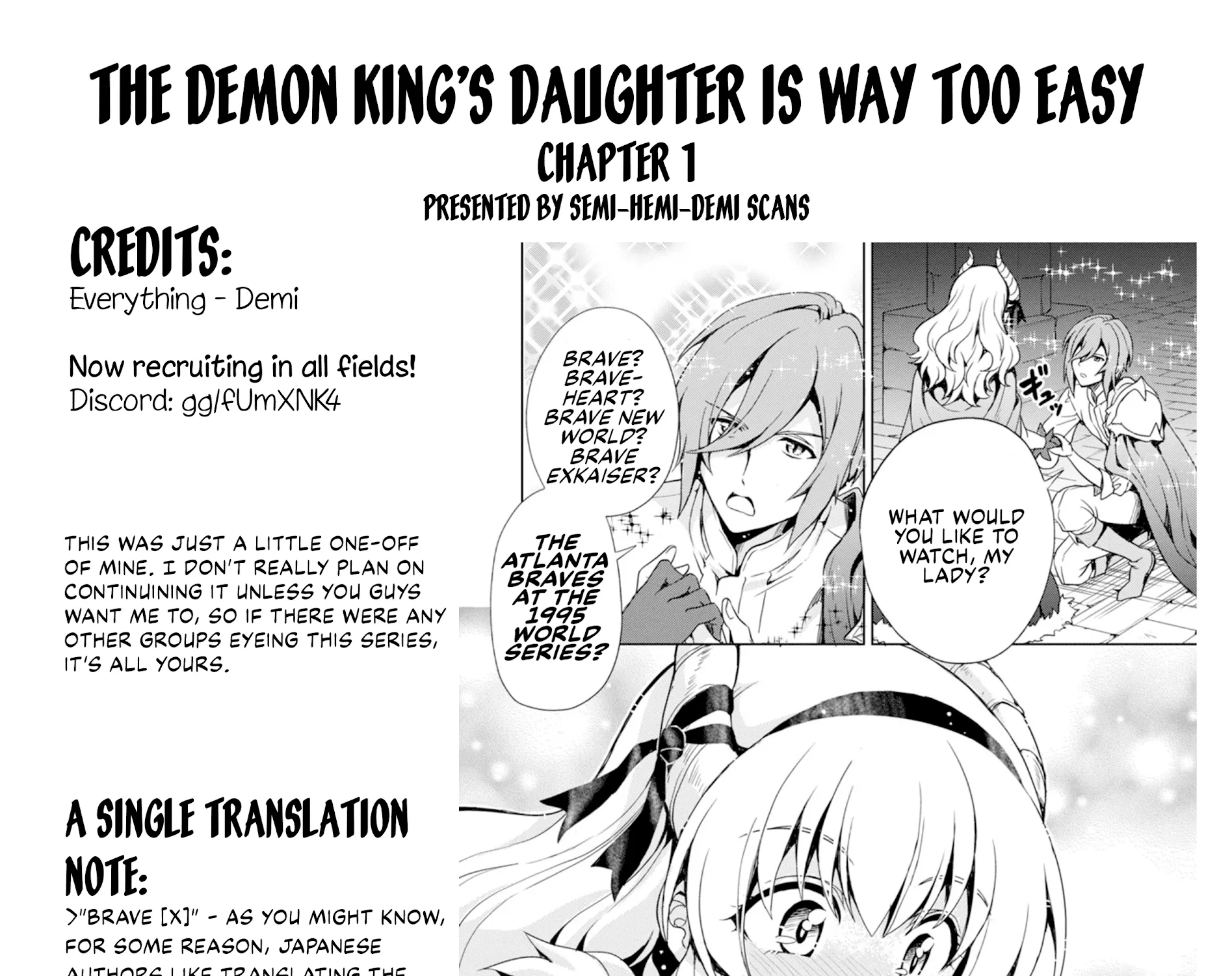 The Demon King's Daughter Is Way Too Easy Zinmanga X Chapter 1 Page 41