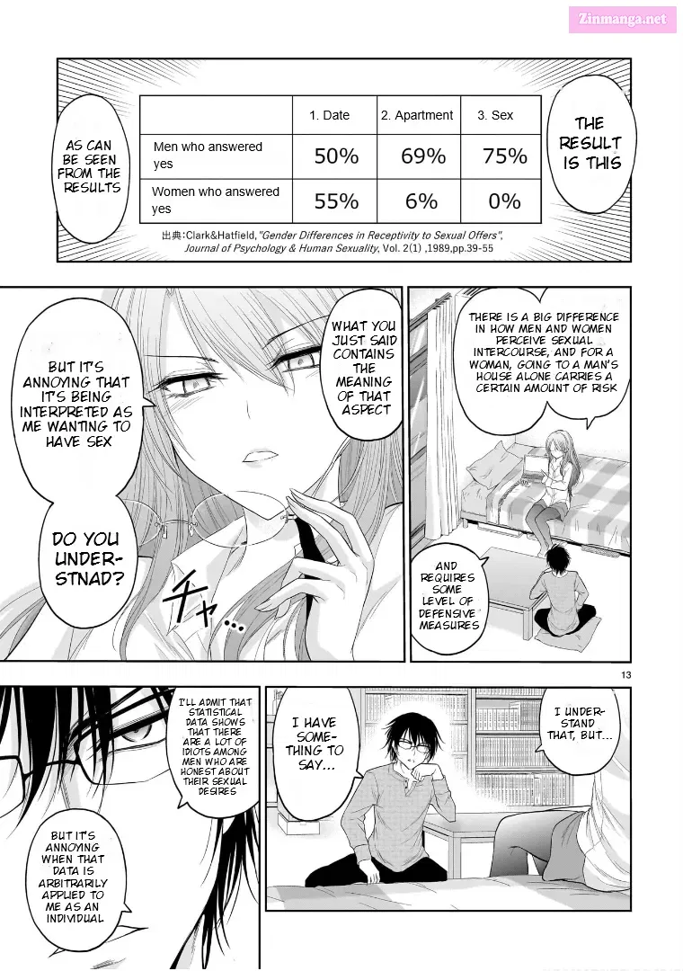 Rikei ga Koi ni Ochita no de Shoumei shitemita. Zinmanga X Chapter 74.5 Page 14