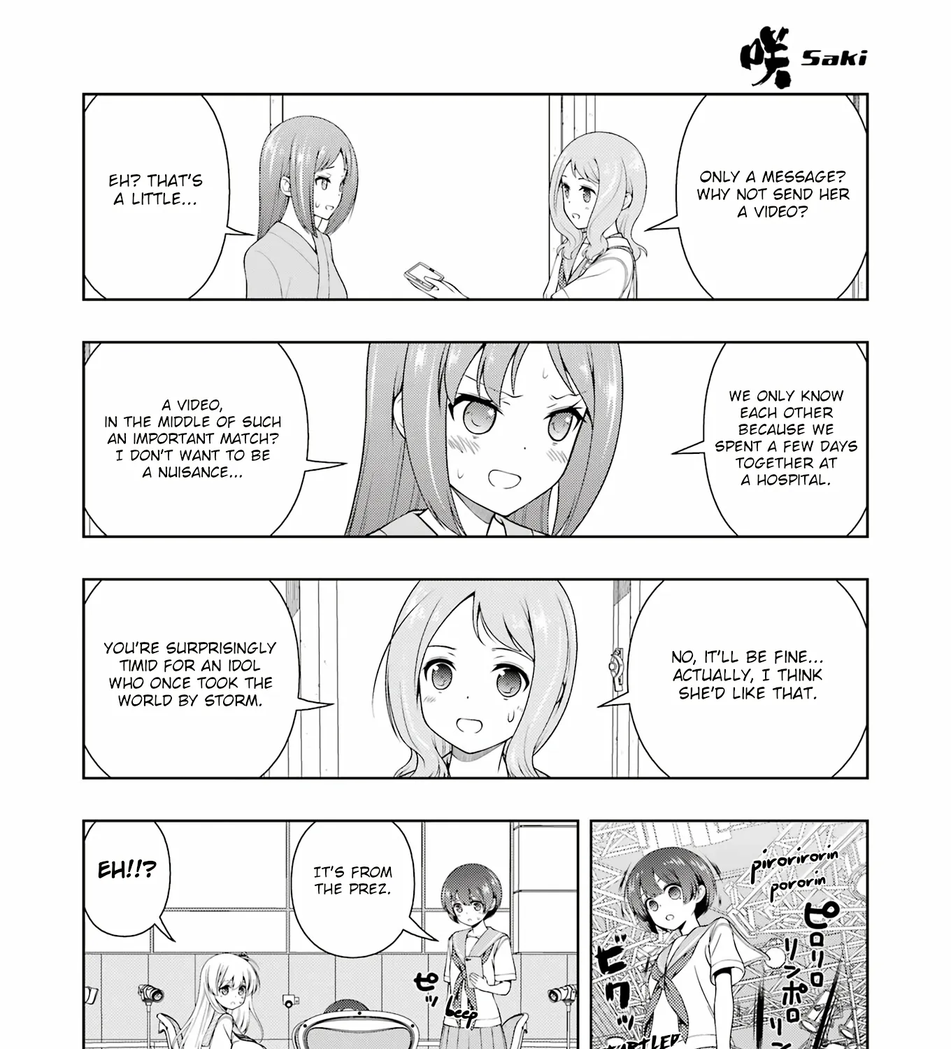Saki Zinmanga X Chapter 267 Page 11