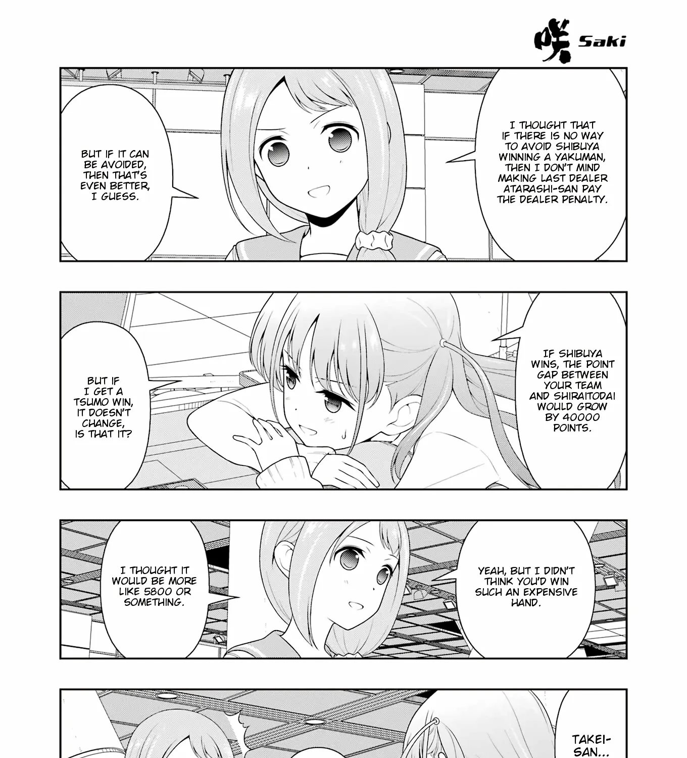 Saki Zinmanga X Chapter 248 Page 11