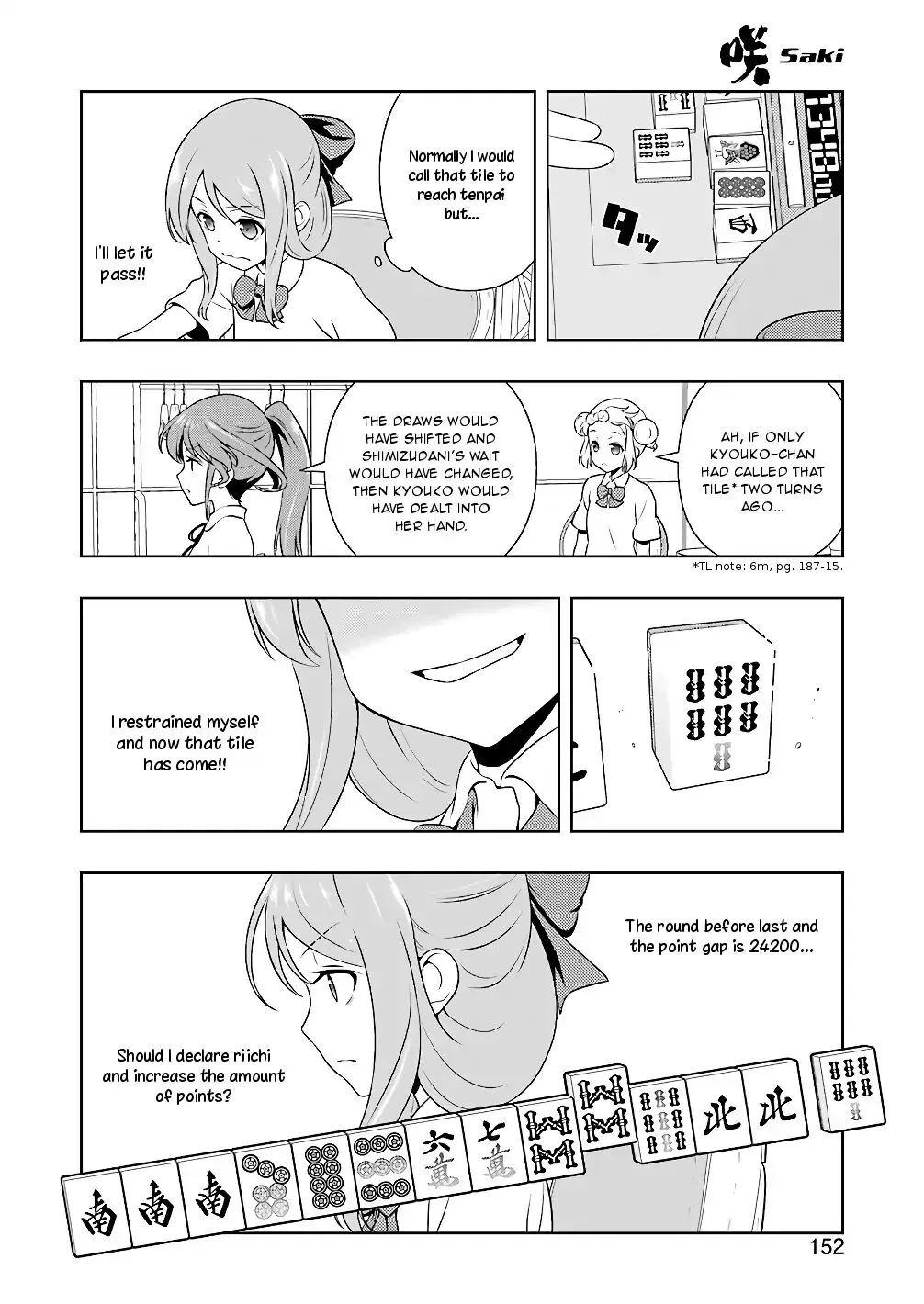 Saki Zinmanga X Chapter 188 Page 4