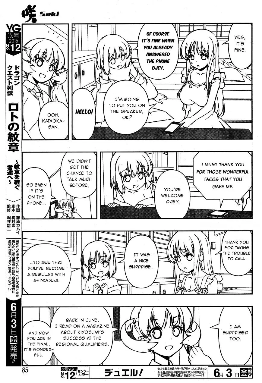 Saki Zinmanga X Chapter 159 Page 7