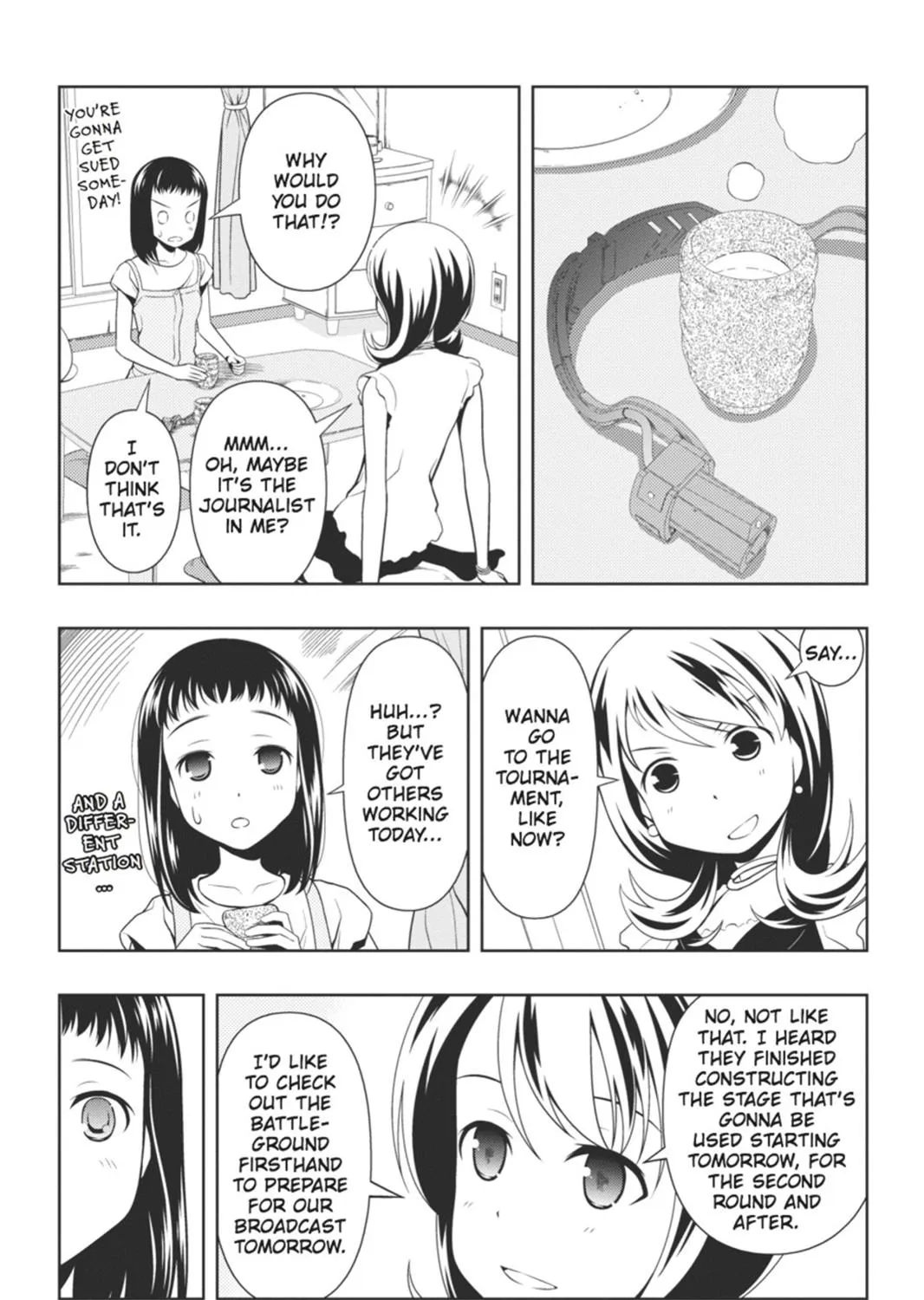 Saki Zinmanga X Chapter 71.5 Page 9