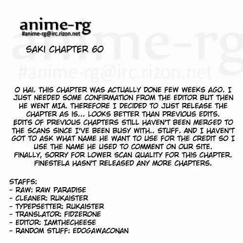 Saki Zinmanga X Chapter 60 Page 13