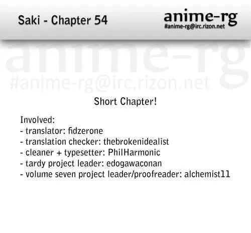 Saki Zinmanga X Chapter 54 Page 10