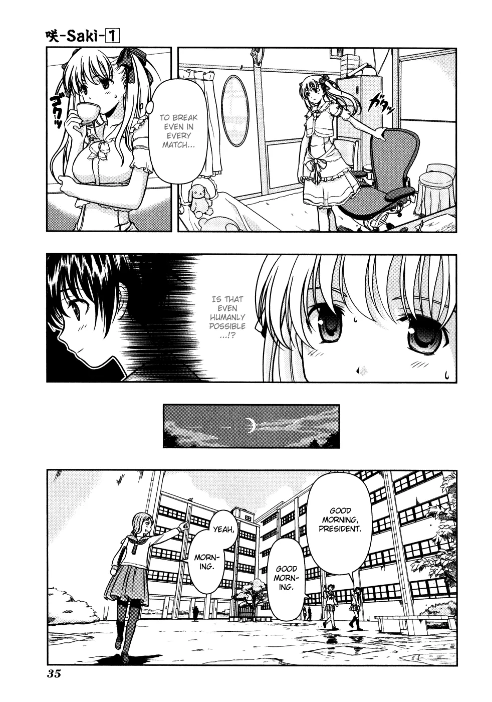 Saki Zinmanga X Chapter 0.2 Page 3
