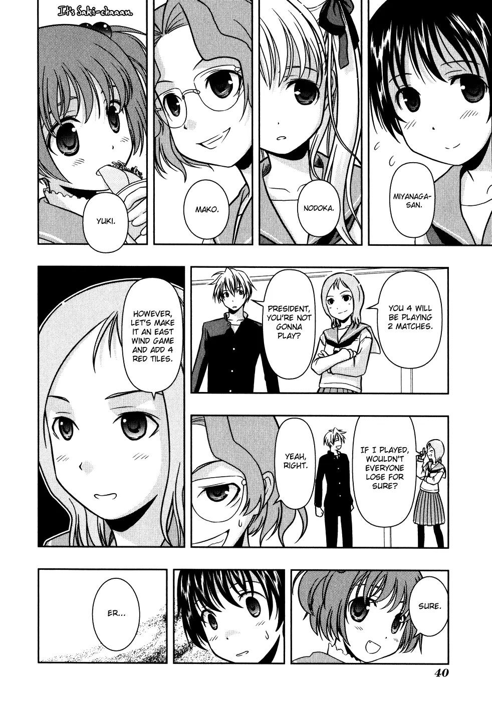Saki Zinmanga X Chapter 0.2 Page 8