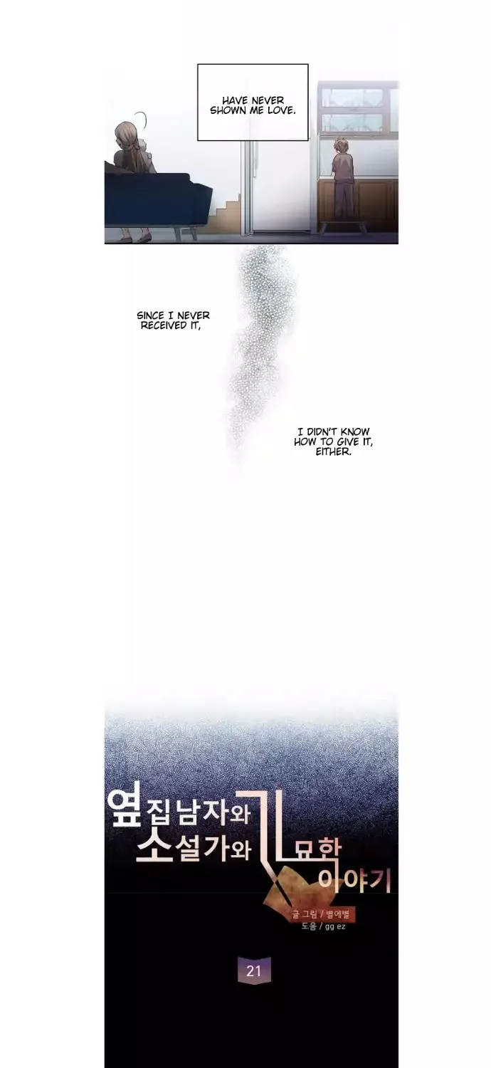 The Strange Story Of A Guy Next Door And A Novelist Zinmanga X Chapter 21 Page 3
